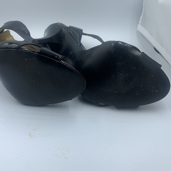 Guess Black Sparkle 4 inch heels. Comfy Gently Used. - Picture 4 of 4